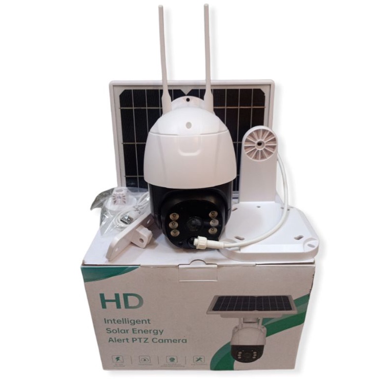 Ip kamera Ptz Outdoor Solar 5mp Full hd 1080p 360 Derajat Original
