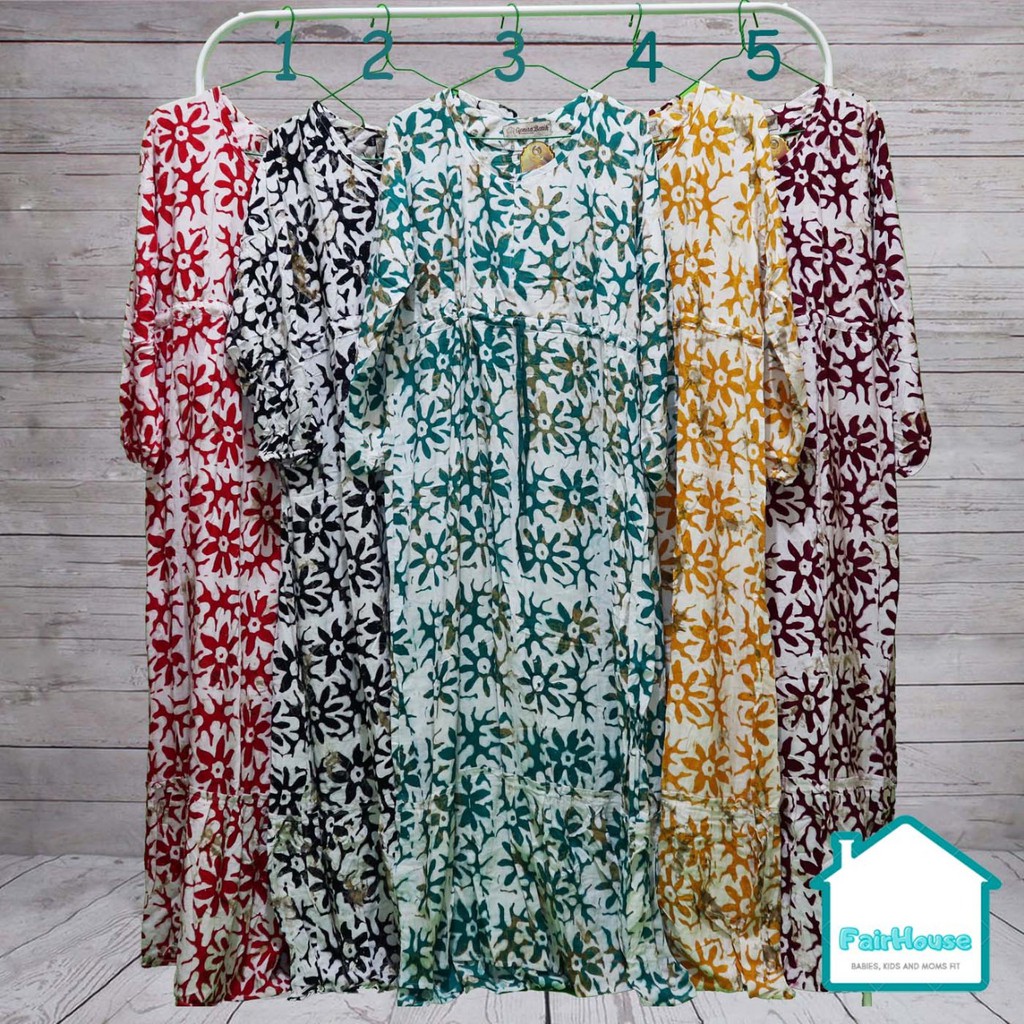 Daster Qonita by Qonita Batik Boutique | Daster Dress Batik Pekalongan Daster Murah Bumil Busui