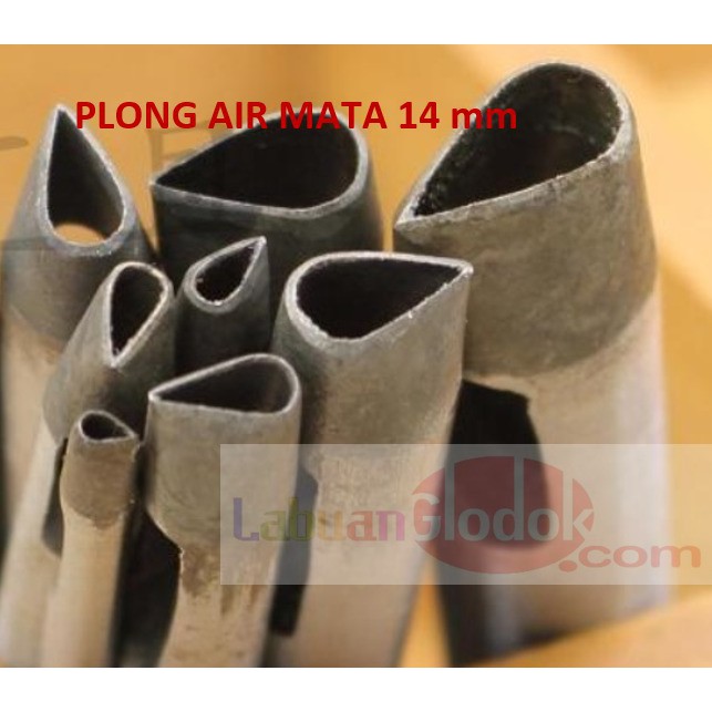 

Plong Kulit bentuk air mata 14mm/Plong air mata/Plong 14mm/Pembolong Air Mata 14mm