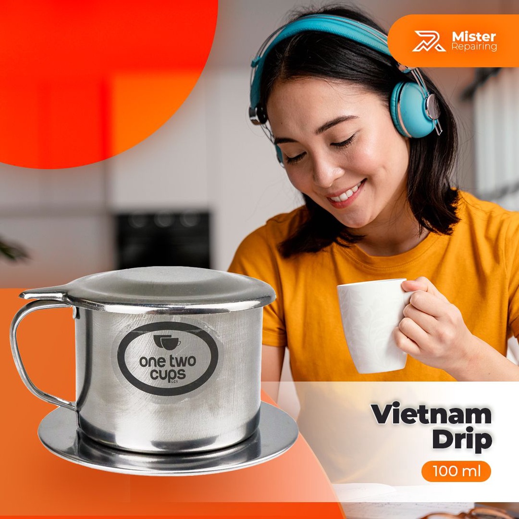 Vietnam Drip Saringan Kopi Stainless Coffe Maker Vietnamdrip 100Ml