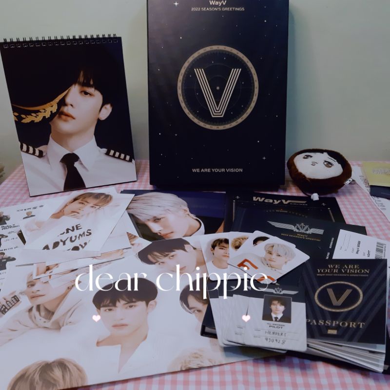 [READY STOCK] SG WAYV 2022 WD SHARING SM SEASON GREETING KUN TEN WINWIN XIAOJUN HENDERY YANGYANG PC 