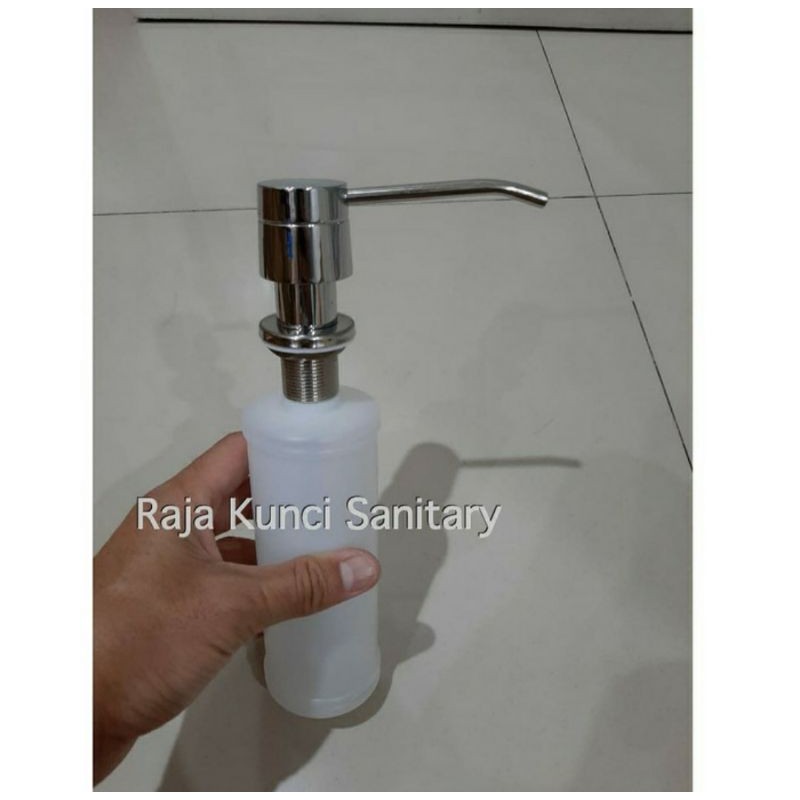 Tempat Sabun Cair Tanam Kuningan Tebal/Siap Dispenser Kuningan/Hand Soap/Dispenser Sabun