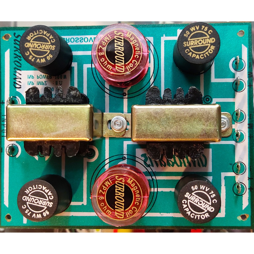 Crossover kit speaker pasif 3way Suround 318