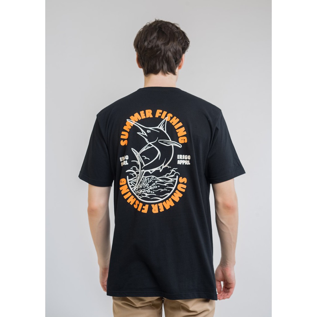 

Erigo T-Shirt Marlin Fish Black