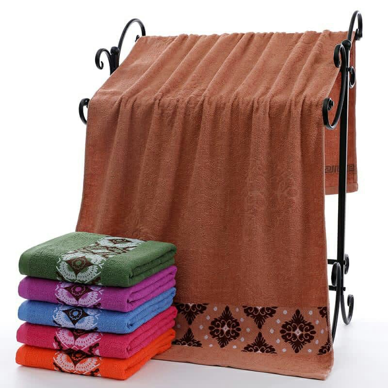 ㄸ Handuk Mandi Anak/ Dewasa/ Haduk Travel Katun Serap Air 60X120 Pamela By Lenuta ✸ Handuk Mandi Dew