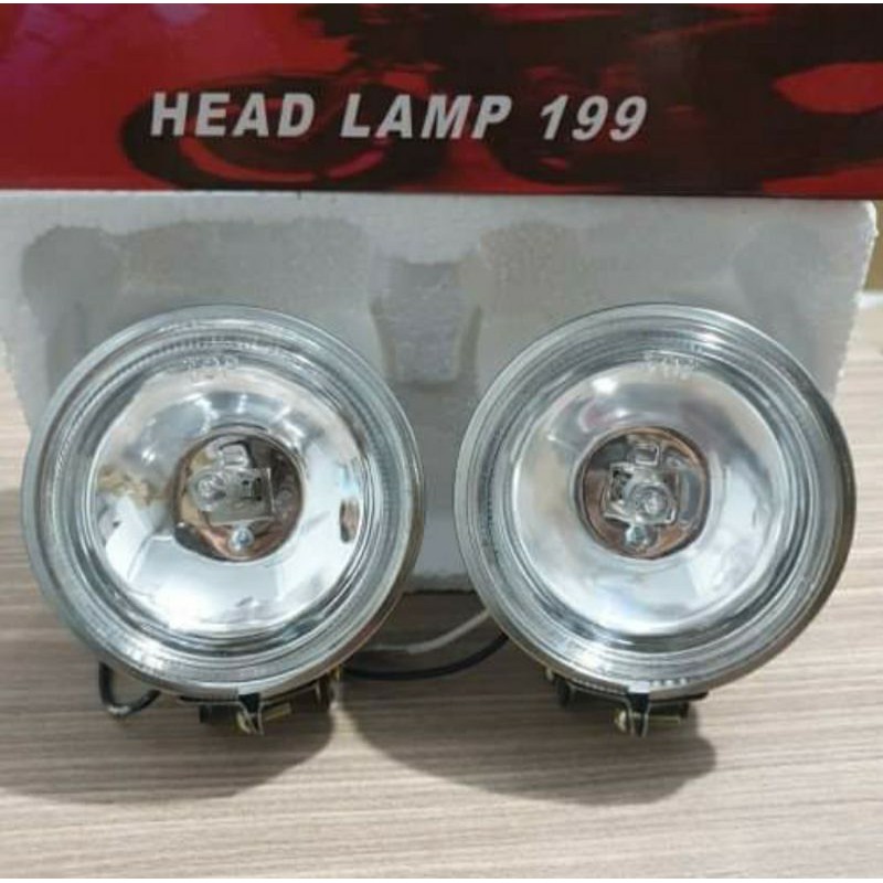 Jual Lampu Kabut Fog Lamp Motor Mobil Set 2 Pcs Shopee Indonesia