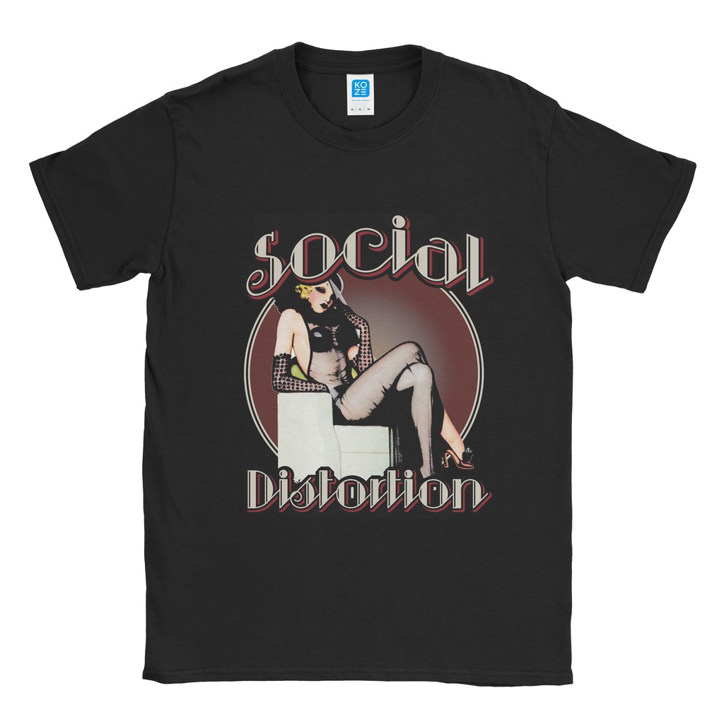 Baju Kaos Band Social Distortion Gloves On