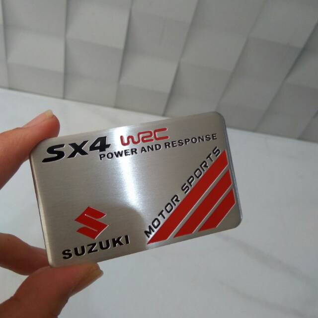 EMBLEM SUZUKI SX4 WRC