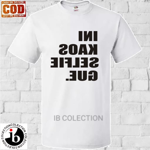 Kaos Distro T-Shirt Ini Kaos Selfi Gue