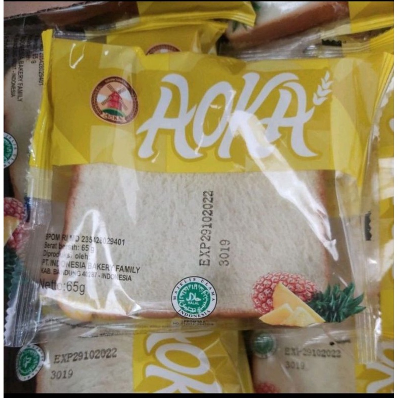 AOKA Roti Panggang Dan Roti Gulung 65 g