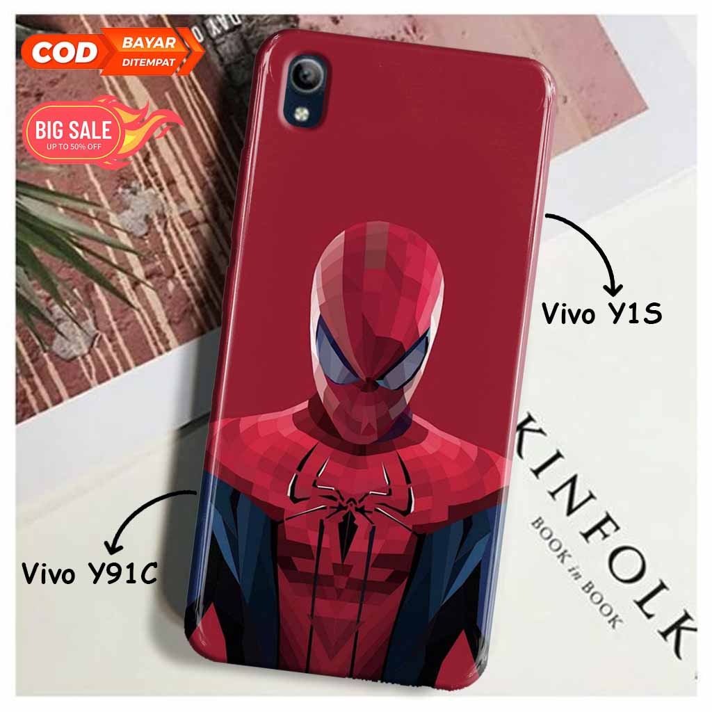 Case Hp VIVO Y91C/VIVO Y1S - PIcks Store - Kartun Karakter - Kesing Hp VIVO Y1S/Y91C  - Mika Hp - Ha