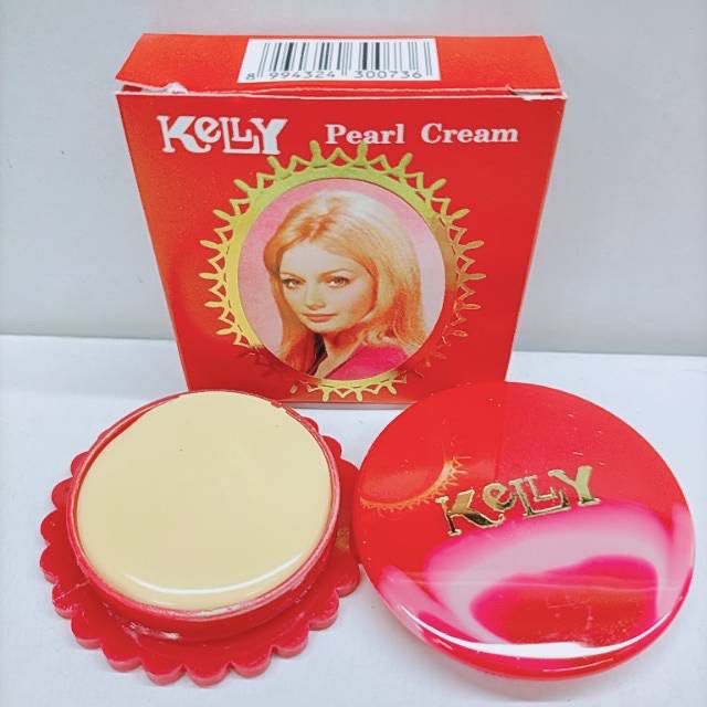 `ღ´ PHINKL `ღ´ kｅｌｌｙ Cream wajah penghalus dan pemutih Kelly beauty pearl 15 gram besar untuk mencerahkan