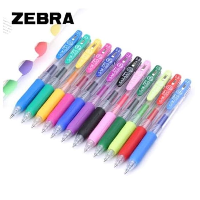 

TERBARU PULPEN SARASA GEL / PEN ZEBRA SARASA CLIP 0.5 mm - Hitam