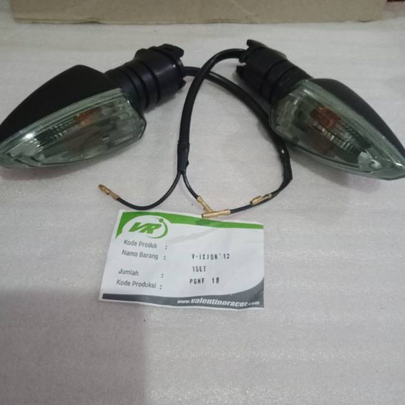 Sen assy vixion new lampu reteng vixen new sein assy vixion new set sen new vixion