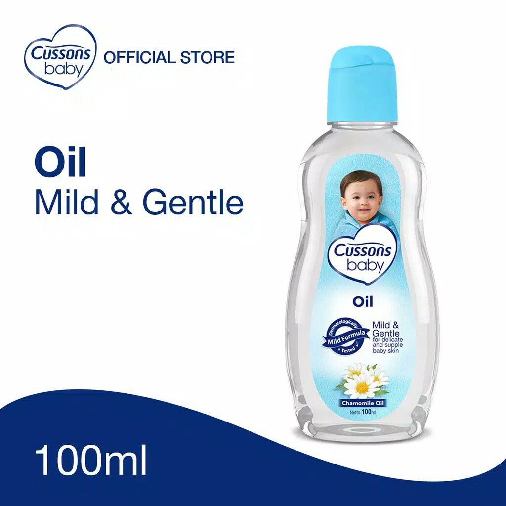 CUSSONS BABY OIL MILD &amp; GENTLE 100+100ML