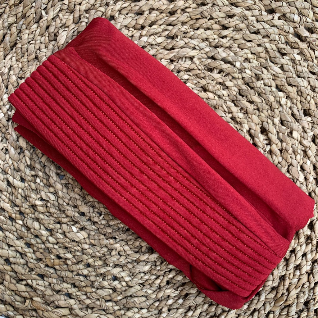 JILBAB ELNIFA SERUT POLOS Part 1-lightmaroon