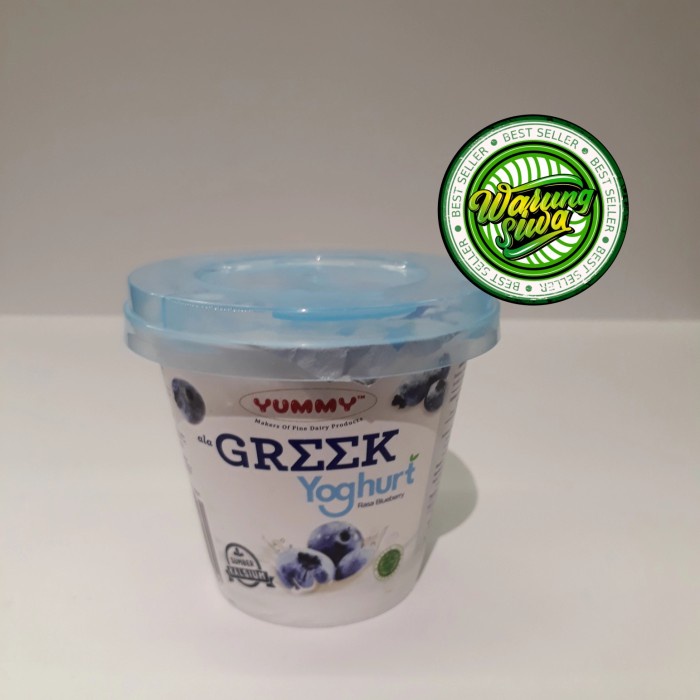 

yummy yoghurt greek blueberry 100gr