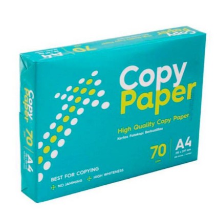 

Kertas HVS Copy Paper A4 70gr (1 rim) 500 lembar / e paper/F4