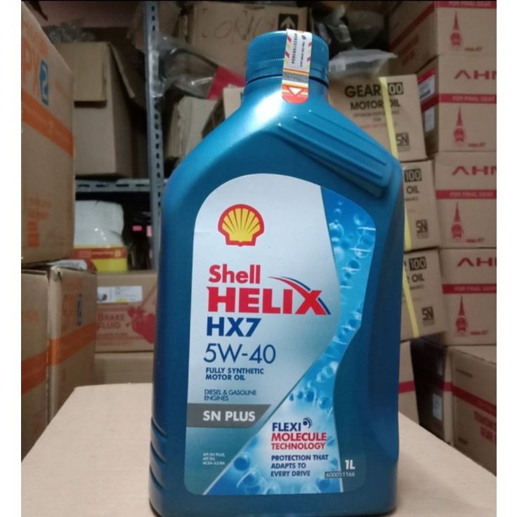 SHELL Helix HX7 5W-40 Liter