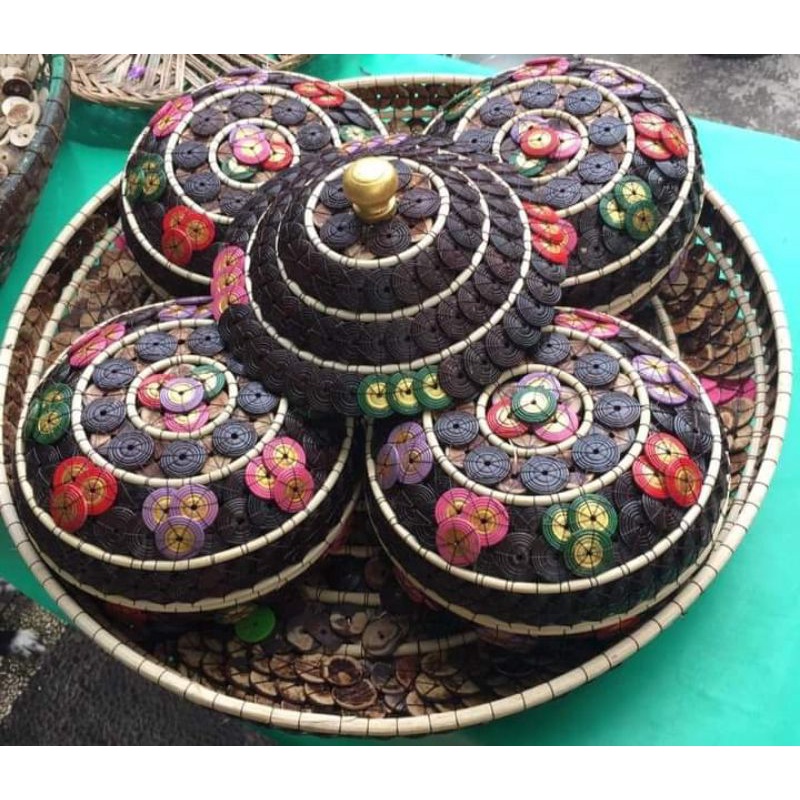 Keben set 4pc(batok kelapa)