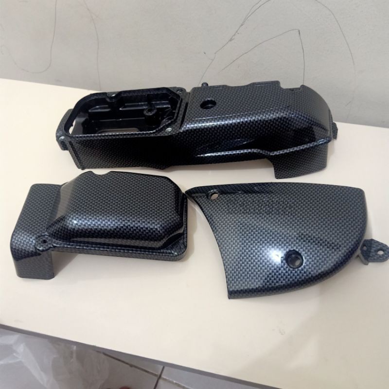 COVER CVT TUTUP CVT MIO SMAIL. MIO SPORTY ORIGINAL KARBON YAMAHA THAILAND