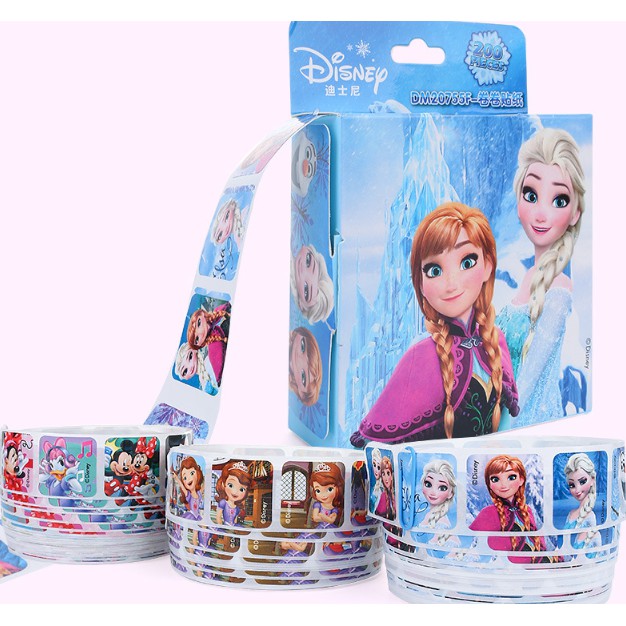

Stiker ROLL Anak Karakter Kartun / Sticker Disney Princess / Sticker ROLL Disney Isi 200 Reward Stiker Karakter Kartun Princess / Bonus Sticker Reward Karakter Mickey / Stiker Bonus Anak Kartun Nemo
