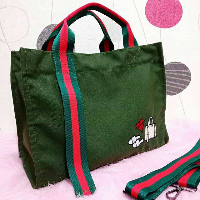 Marhen j bordir slingbag / tas selempang wanita kekinian /