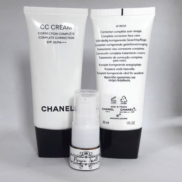 Chanel CC Cream SPF 50 ( share 3ml) shade 20 Beige & 32 Beige Rose