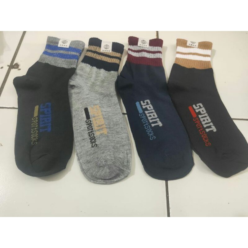 KAOS KAKI SPORT (pendek motif)