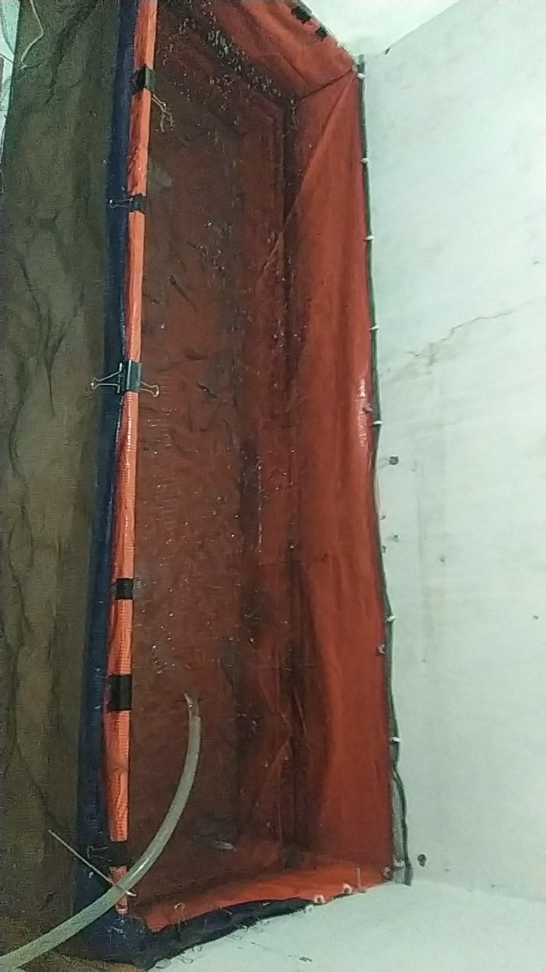 Terpal Jadi A5 Biru Orange Korea Sagitarius ( Ukuran Bebas / M2 )
