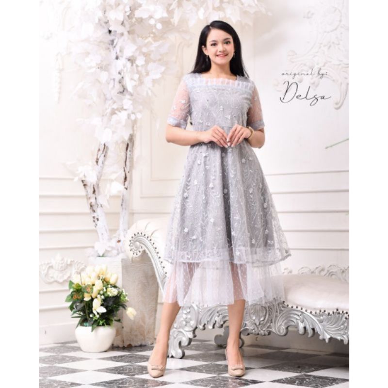 BISA COD!!DRESS NATAL WANITA TERBARU DRESS PESTA WANITA