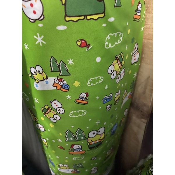 Kain katun / kain meteran murah motif karakter keropi lucu