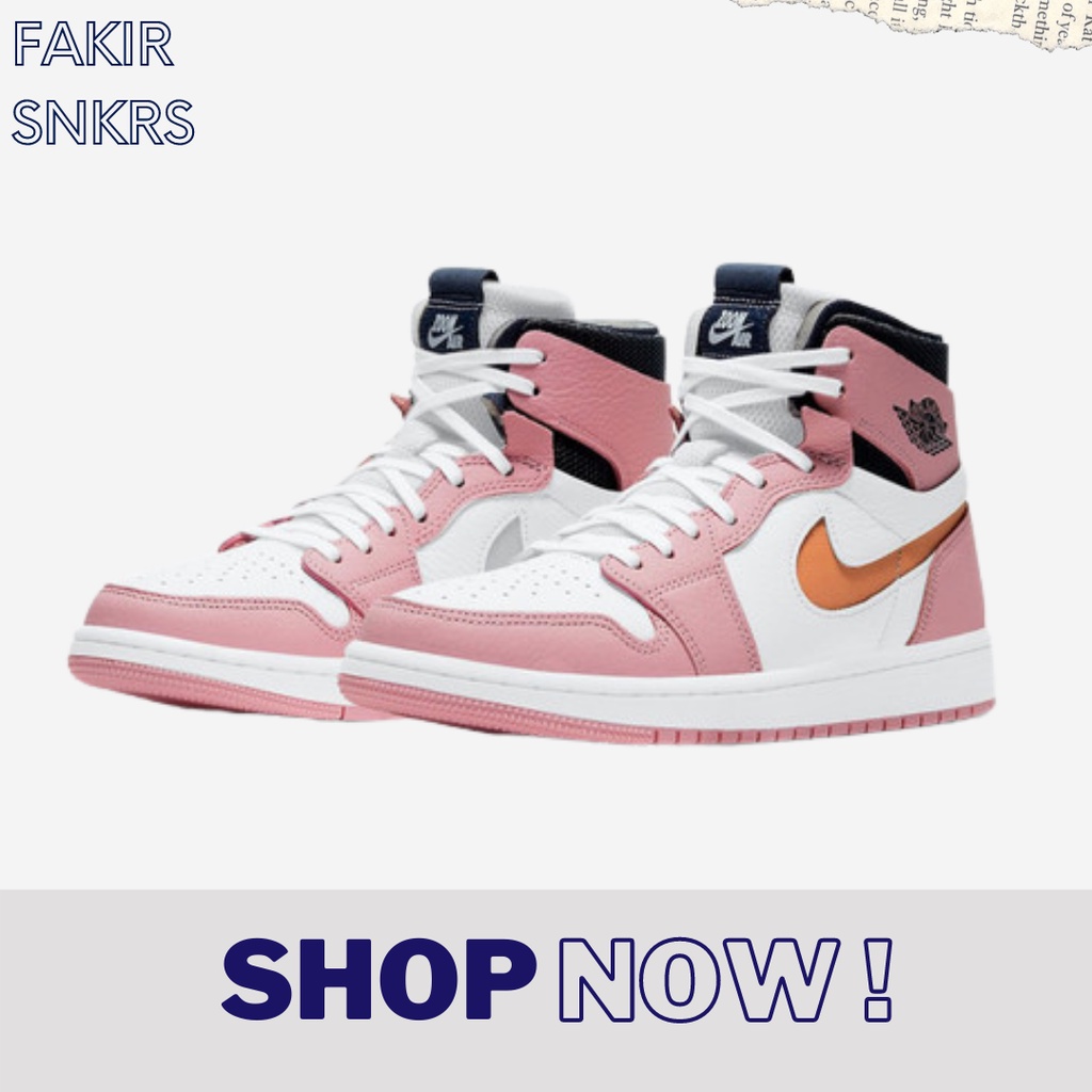 AIR JORDAN 1 HIGH ZOOM PINK GLAZE