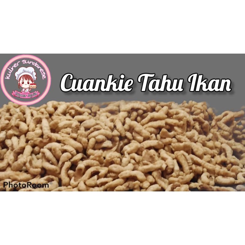 

cuankie tahu ikan toping seblak