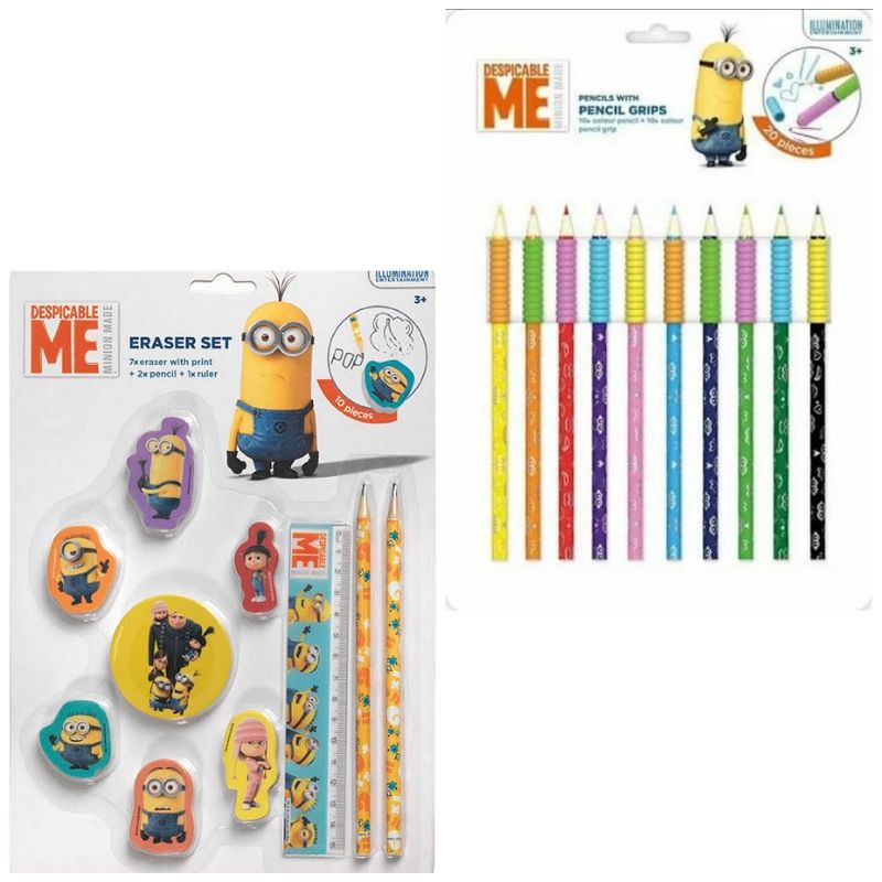 

Minions Despicable Me stationery set