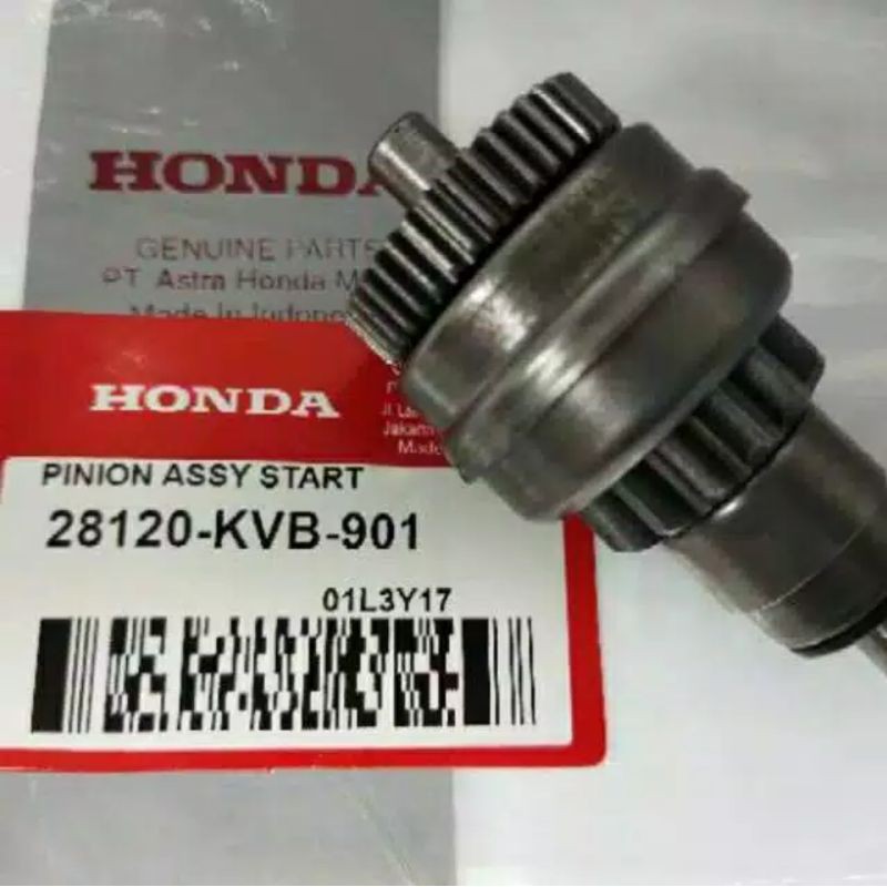 Gear gigi pinion granat double starter Honda Beat dan vario dan Beat F1  Vario F1 spacy scoopy