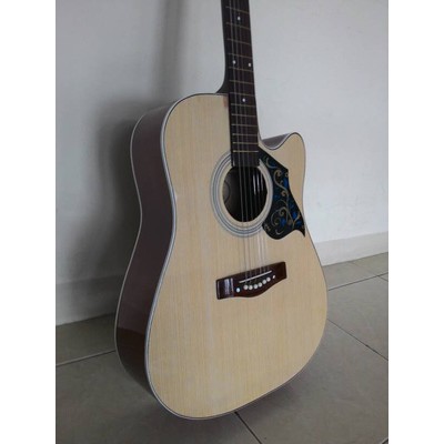 [KHUSUS GOSEND] Gitar Akustik Merk Ibanez Warna Natural Senar String Jakarta Murah