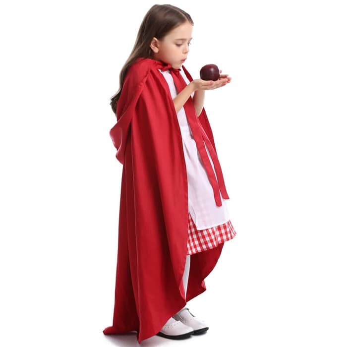 RED RIDING HOOD 5 costume cosplay haloween kostum anak