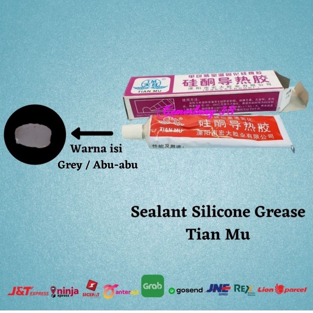 Thermal Glue / Heat sink Odol Ungu / Sealant Silicone Grease Tian Mu