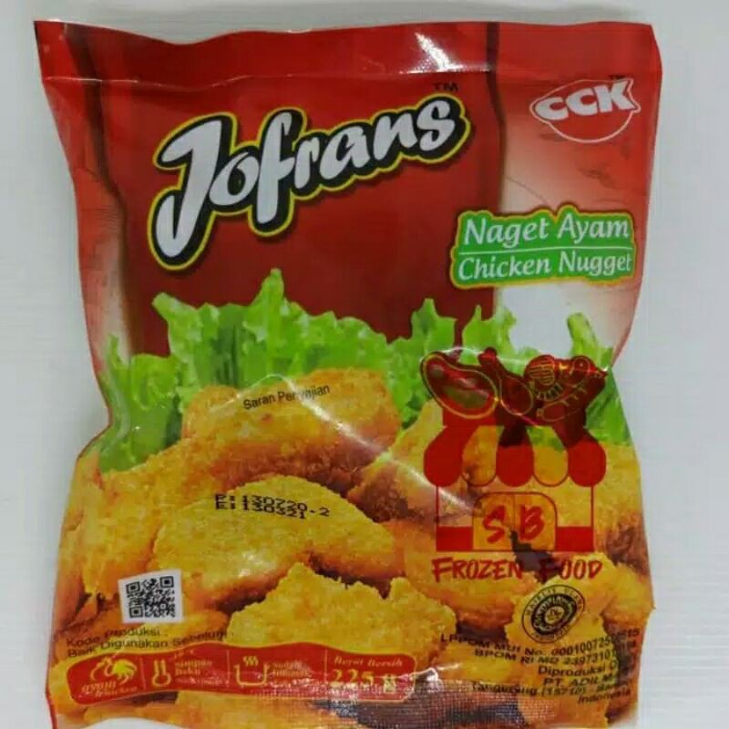 

JOFRANS CHICKEN NUGGET 225GR
