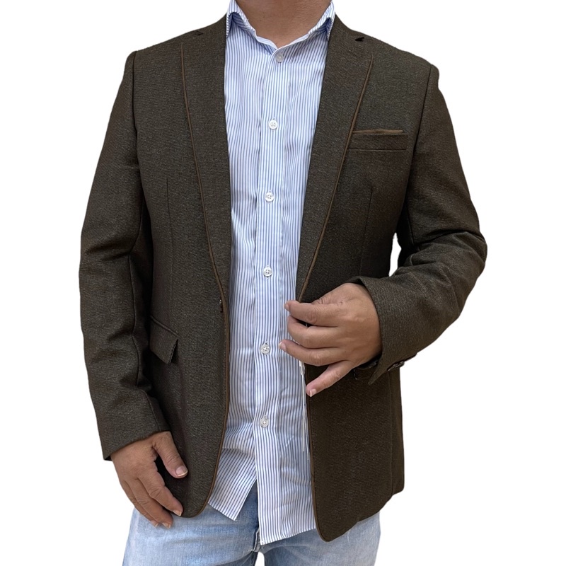 Blazer Pria Slim Fit NEXTLAND Casual Jas Pria