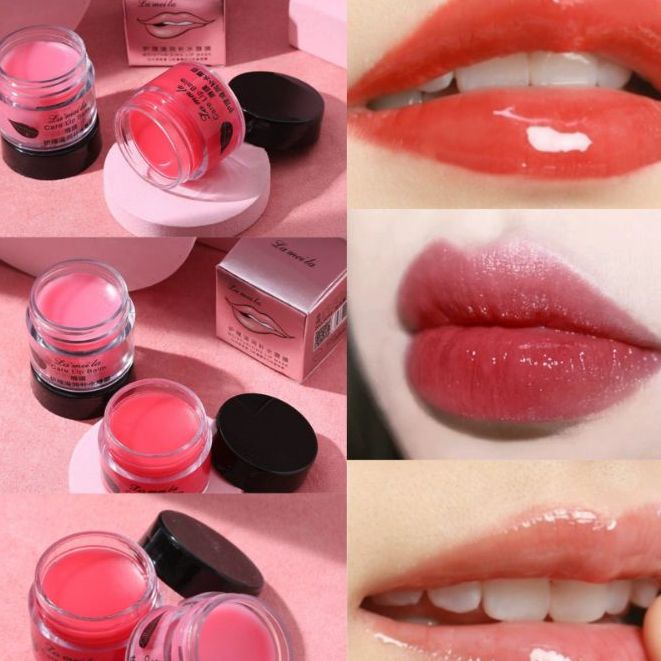 Lameila Moisturizing Lip Mask Pelembab Bibir Care Lip Balm/Lip Balm Remaja/Lip Balm Murah/Lip Mask Murah/Masker Bibir