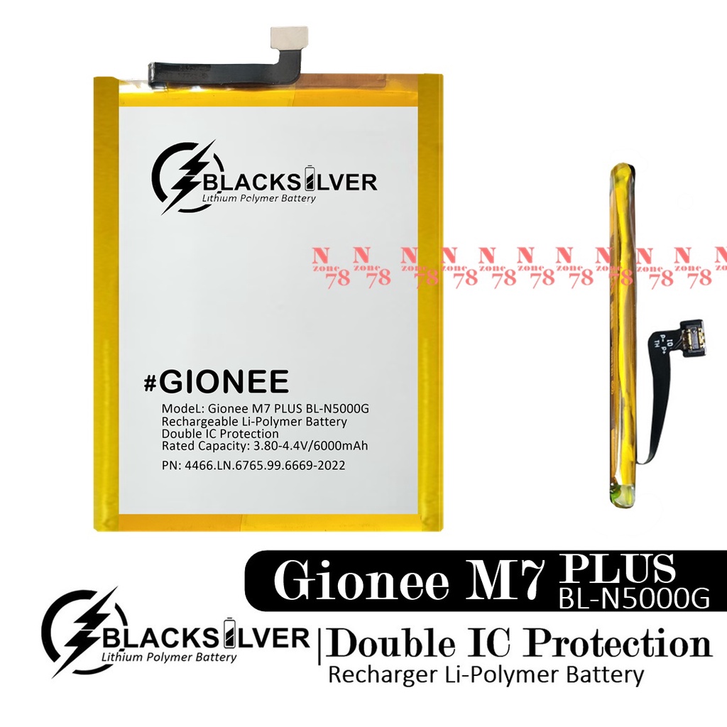 Baterai Gionee M7 PLus M7 Power BL-N500G Double IC Protection Online