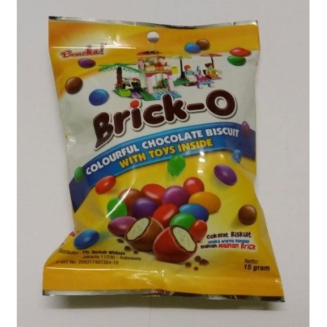 Boncha Brick-o cokelat biskuit berhadiah isi 12 PC