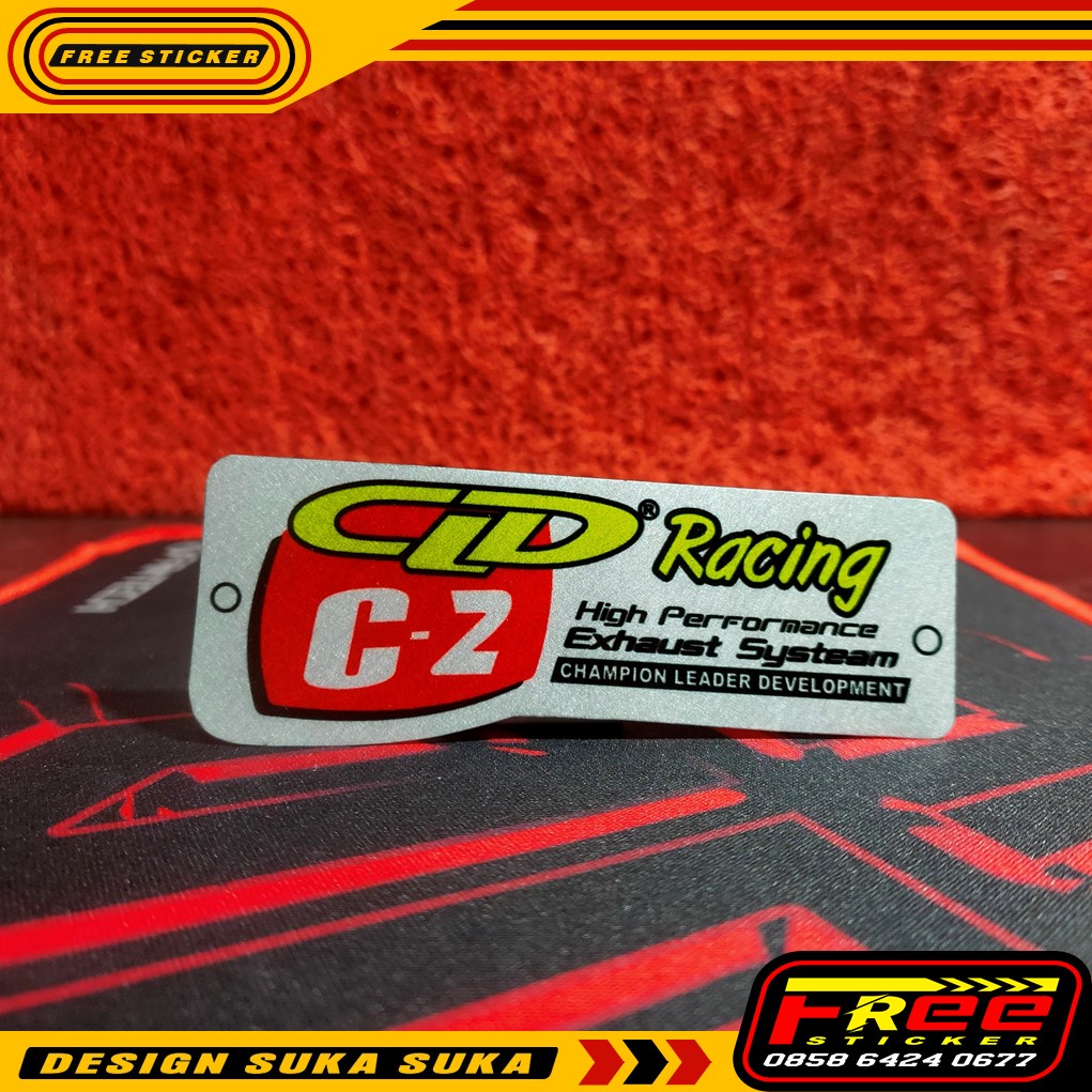 Logo Emblem Knalpot CLD C2 RACING