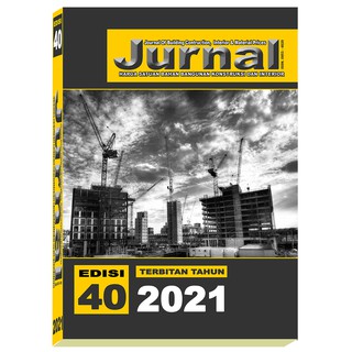 Jurnal Harga  Satuan Bahan  Bangunan  Edisi 40 2021  