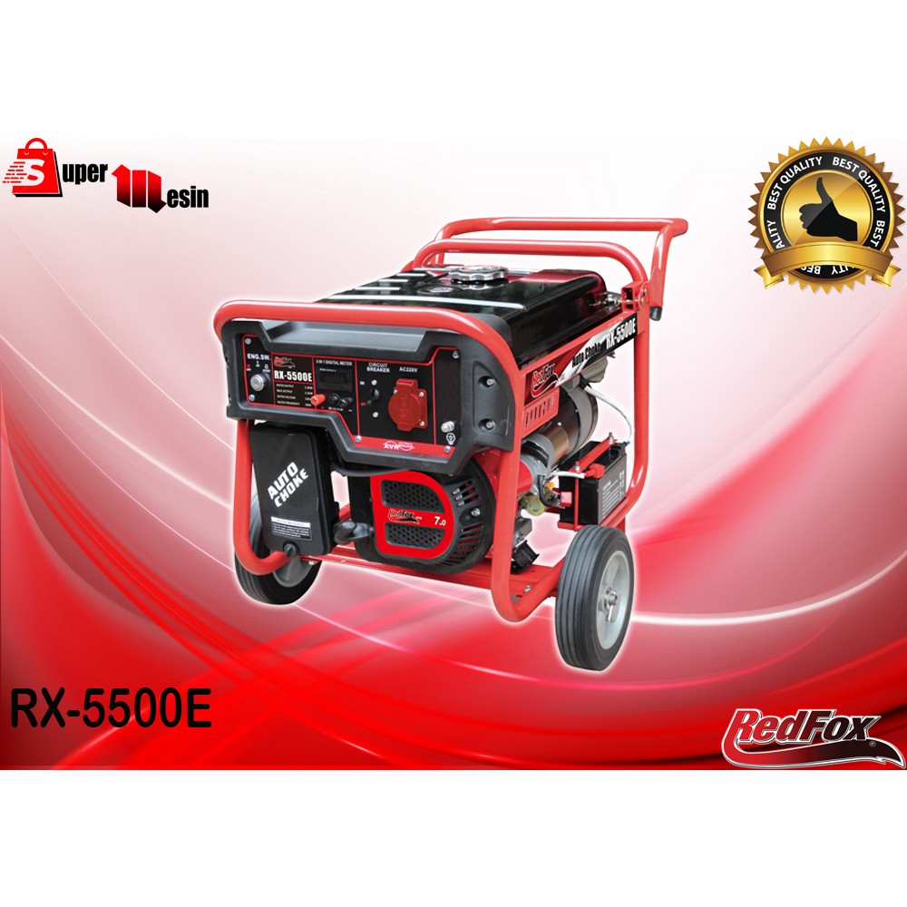 GASOLINE GENERATOR / MESIN GENSET 2200 WATT ''RX-5500E''