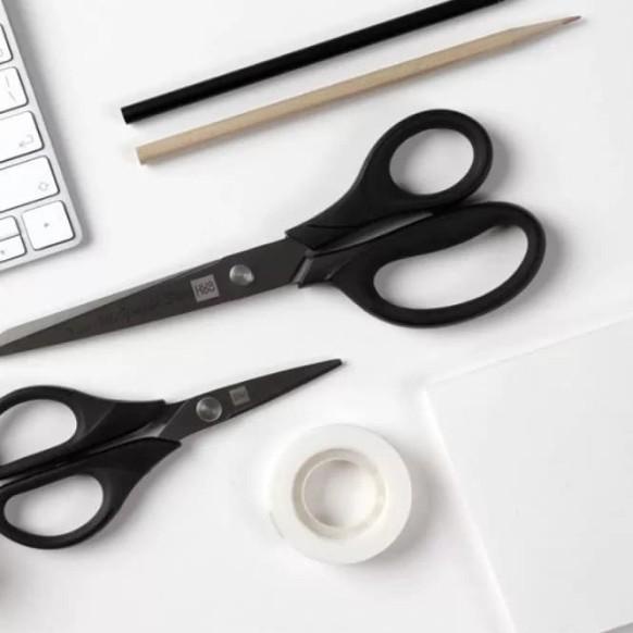 

☂ Gunting Titanium Xiaomi huohou isi 2 gunting kertas besar dan kecil ◙