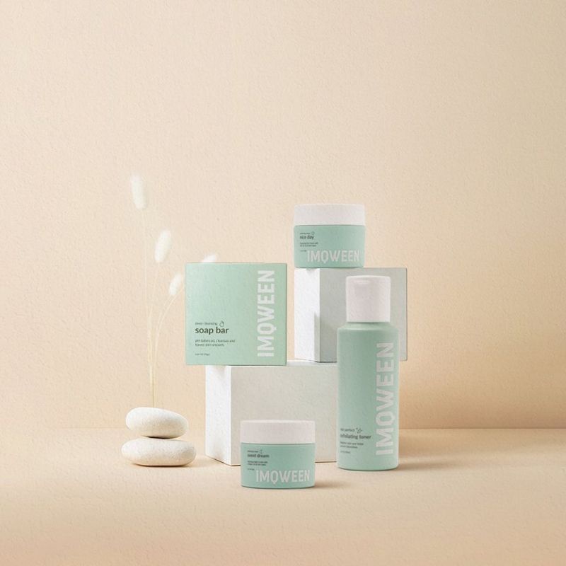 IM QWEEN skincare paket normal