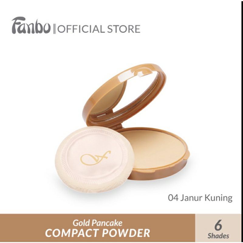 FANBO COMPACT POWDER GOLD